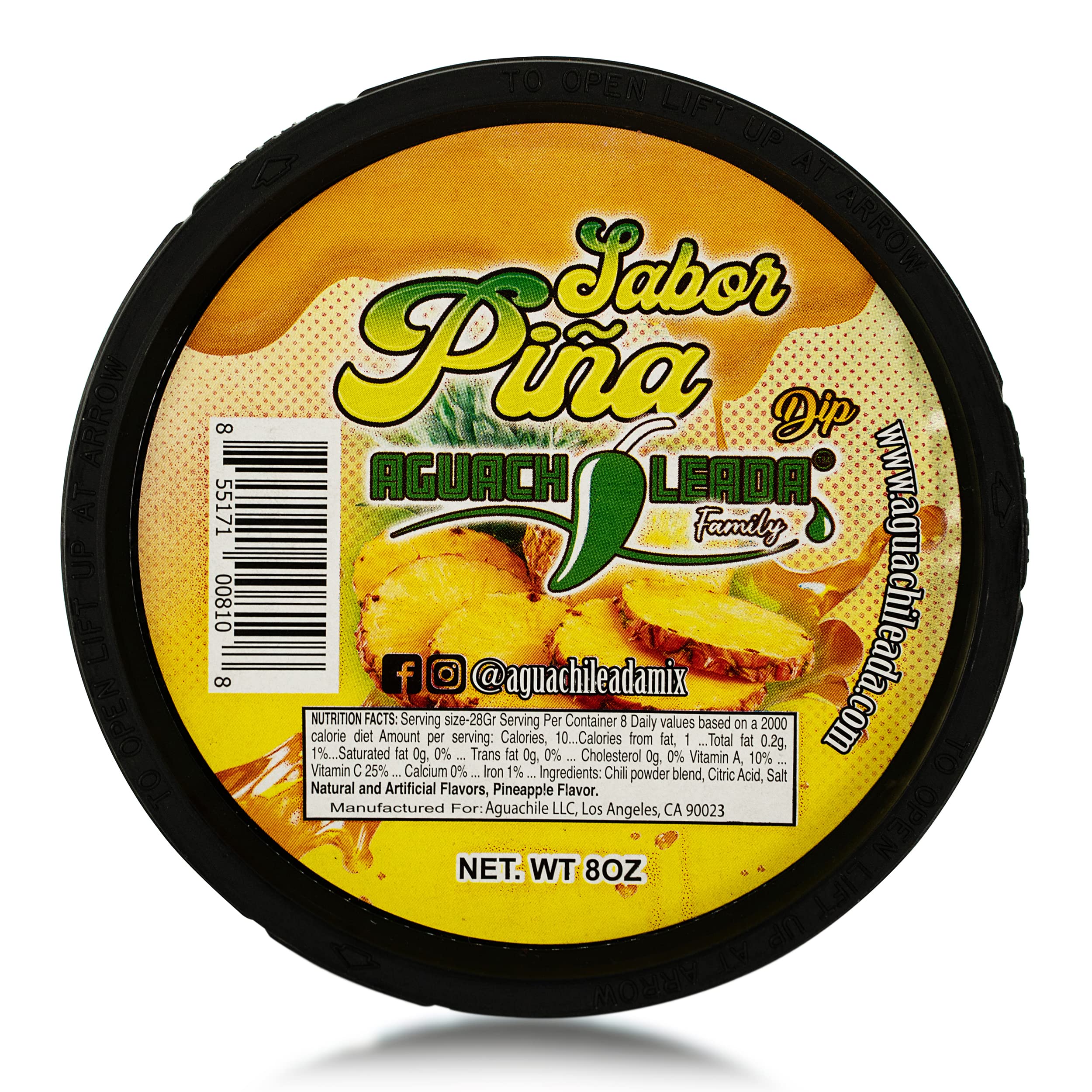 Original Aguachile Flavor Aguachileada Chamoy Dip 8 oz (1 PC) Rim Dip for Drinks Cocktails and Aguachileada!