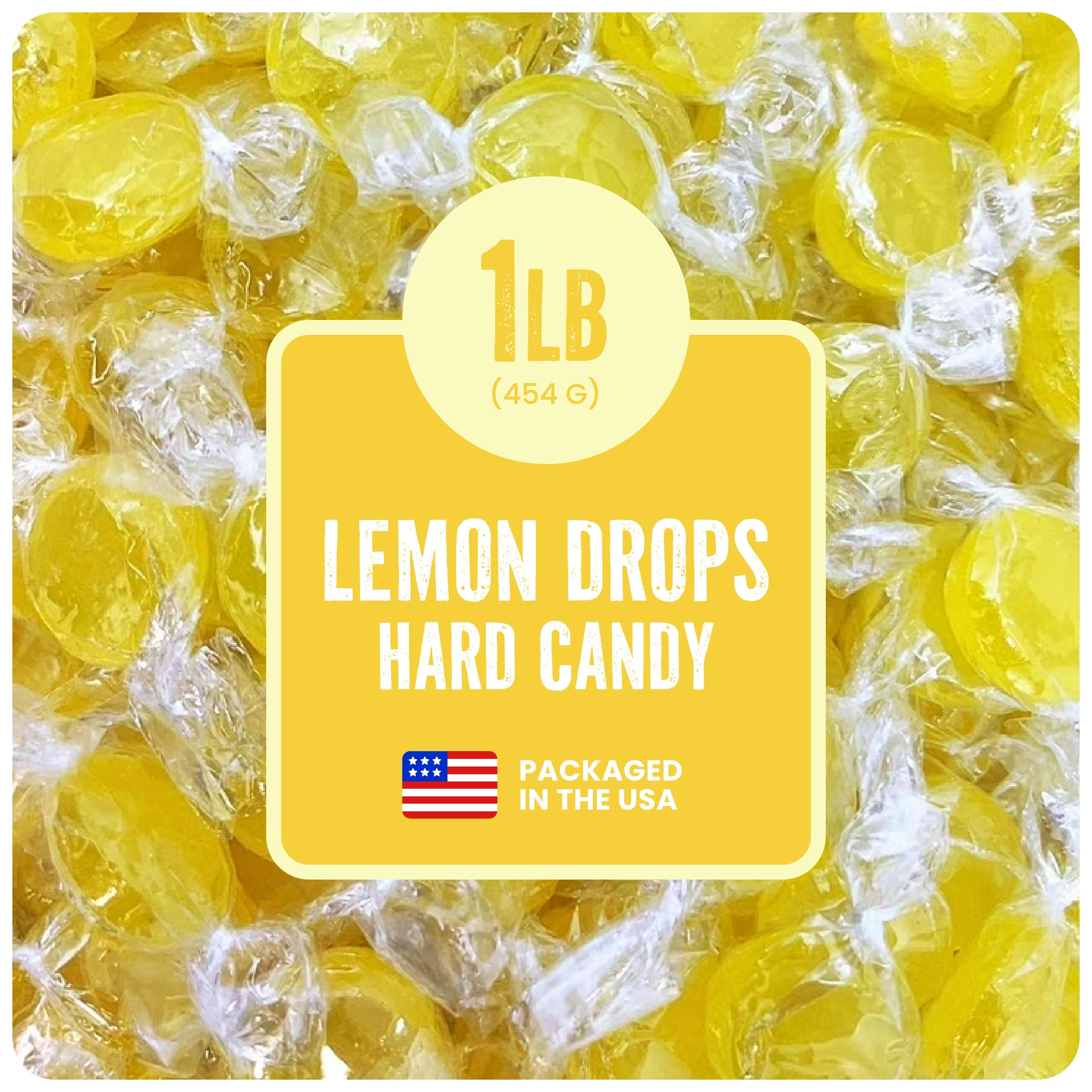 Strawberry Hard Candy Individually Wrapped by Cambie, 2 lbs of Strawberry Candy with a Deliciously Sweet Hard Exterior with a Soft, Fruit-Filled Center