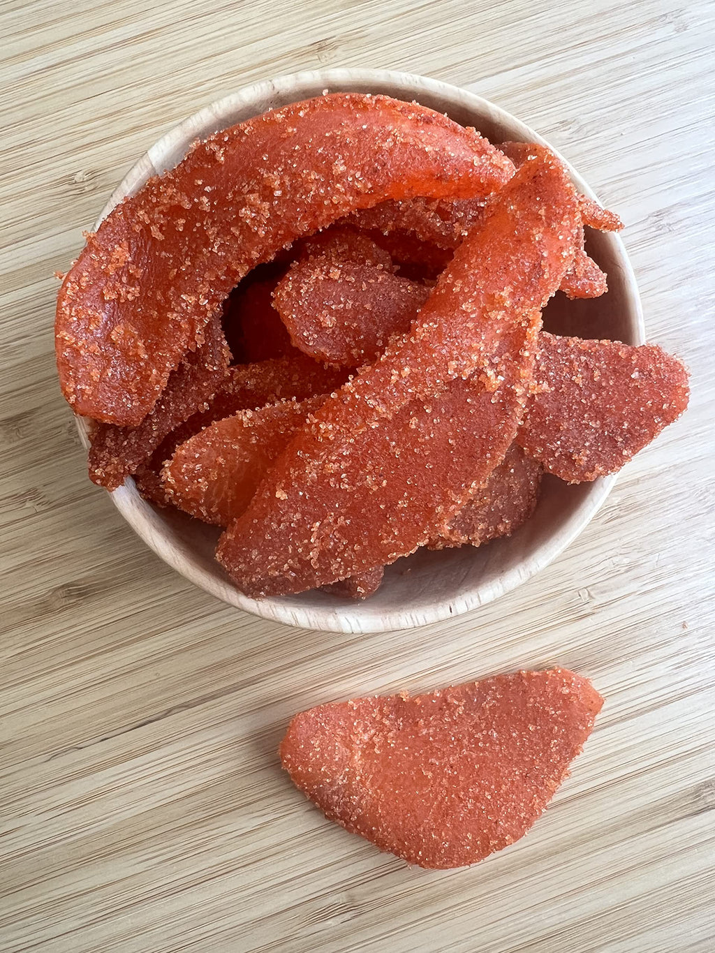 Tamarindo Mango Slices, Dried Fruit Snacks, 1 Pound