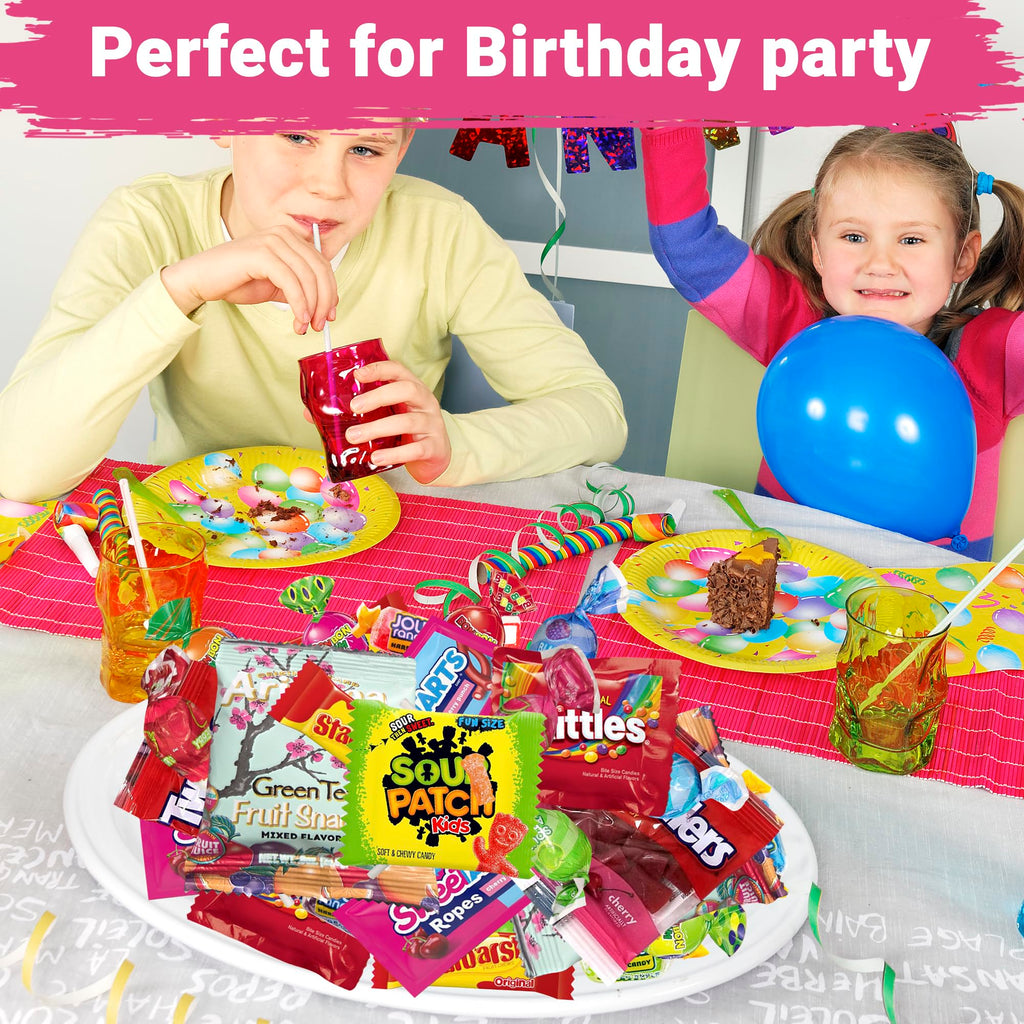 Bulk Candy Variety Pack – 5 LB Ultimate Assorted Fruit Flavored Candies, Chews And Gummies, Individually Wrapped Party Candy For Birthdays, Piñatas, Classrooms, Office Treats And Everyday Snacking