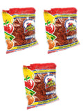 Chaca-Chaca Tamarindo De Frutas Sal Y Chile Tamarind Mexican Candy Trocitos Pack of 3