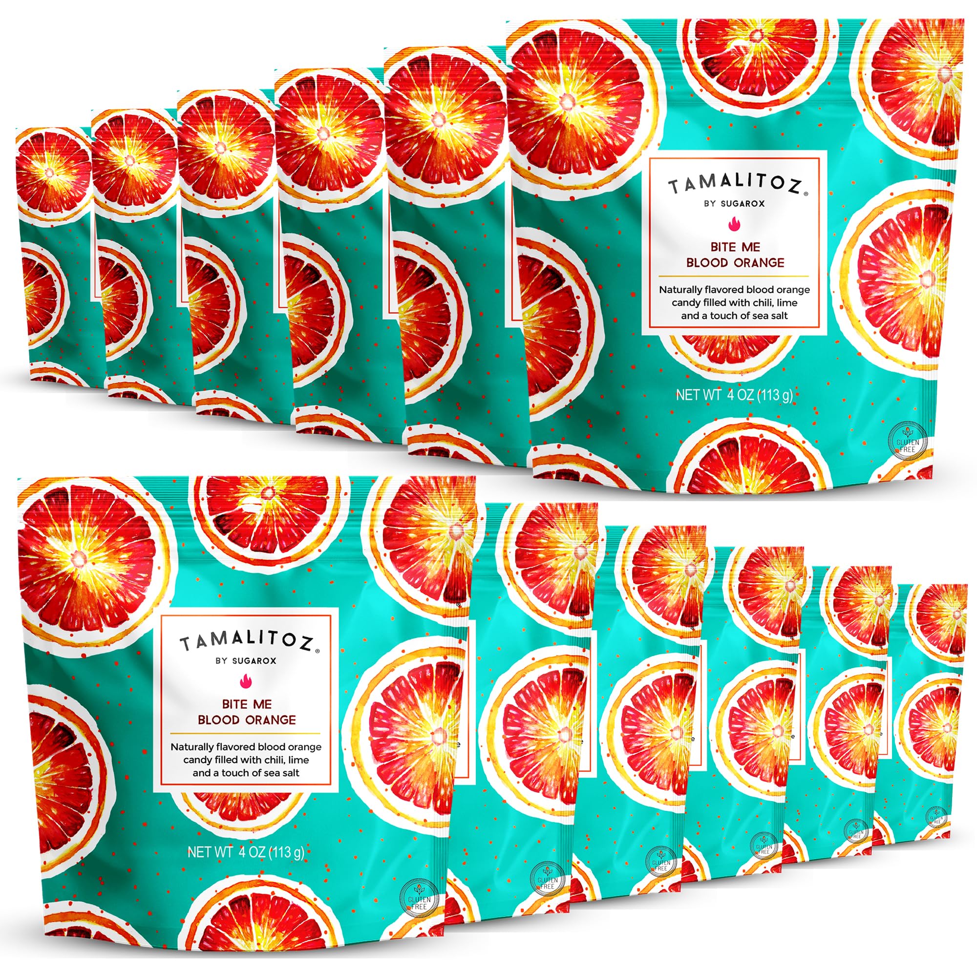 Tamalitoz Variety Pack – Spicy Mexican Hard Candy with Chile, Lime & Sea Salt, 8 Flavors: Mango, Cucumber, Tamarind, Watermelon, Pineapple, Blood Orange, Green Apple, Cherry – 8 Bags (4oz Each)