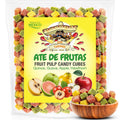 Mexican Candy Fruit Cubes - Ate de Frutas with Guava, Quince, Apple, Hawthorn, Authentic Fruit Pulp Candy, Gluten-Free Sweets By Don Turinos