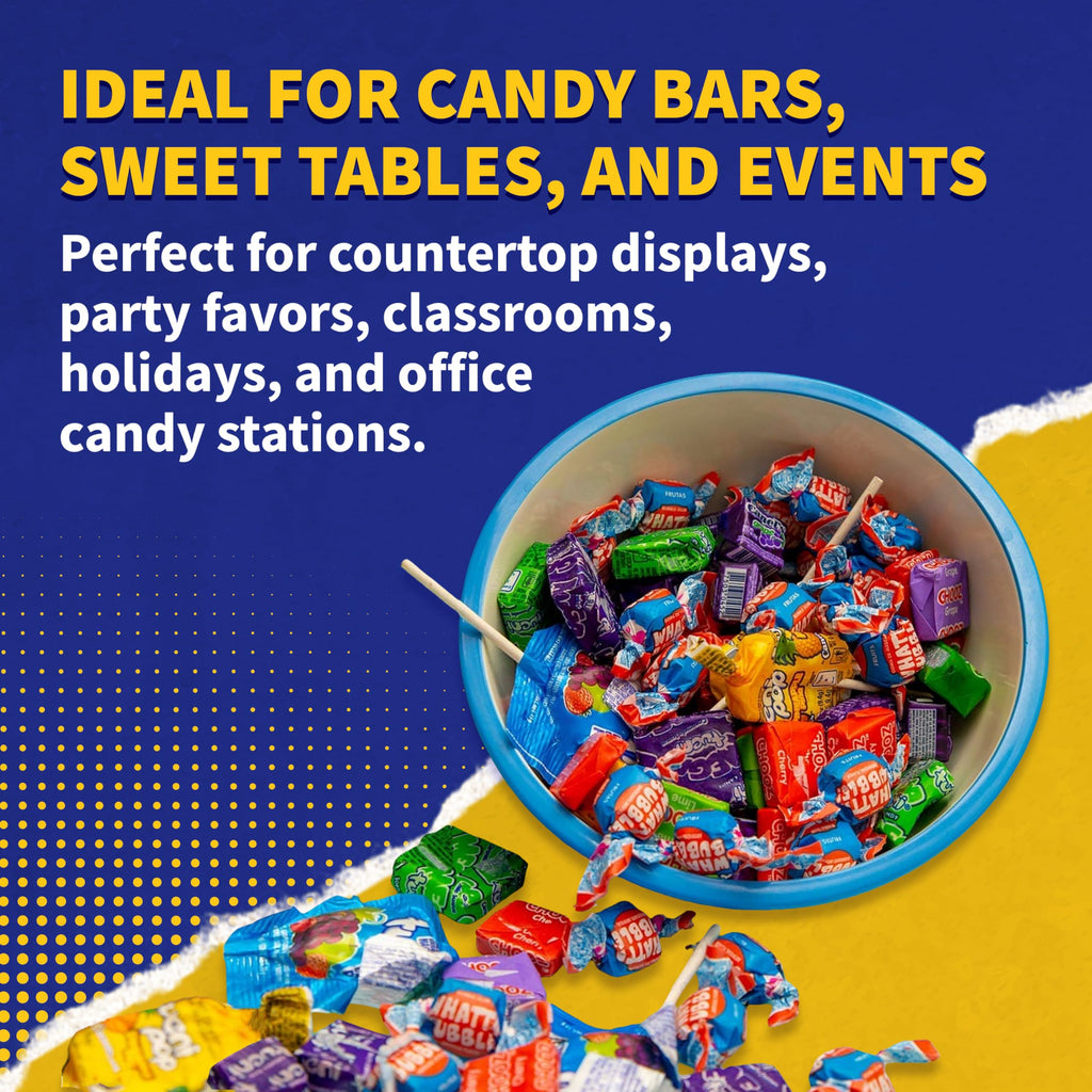 Canel’s Mexican Candy Mix Bag, Assorted Candy with Fruit Chews, Gum, Lollipops, Cherry Sours, and Jelly Beans, for Parties and Sharing, 3.5 Pound Bag (Pack of 1)
