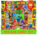 Mexican Candy Mix Assortment, Dulces mexicanos, Includes Vero mango, Salsaghetti, Peloneta, Pelon pelo rico, bulk candies, pulparindo, candy box variety pack