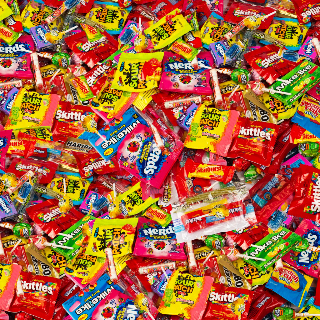 Bulk Candy Variety Pack – 5 LB Ultimate Assorted Fruit Flavored Candies, Chews And Gummies, Individually Wrapped Party Candy For Birthdays, Piñatas, Classrooms, Office Treats And Everyday Snacking