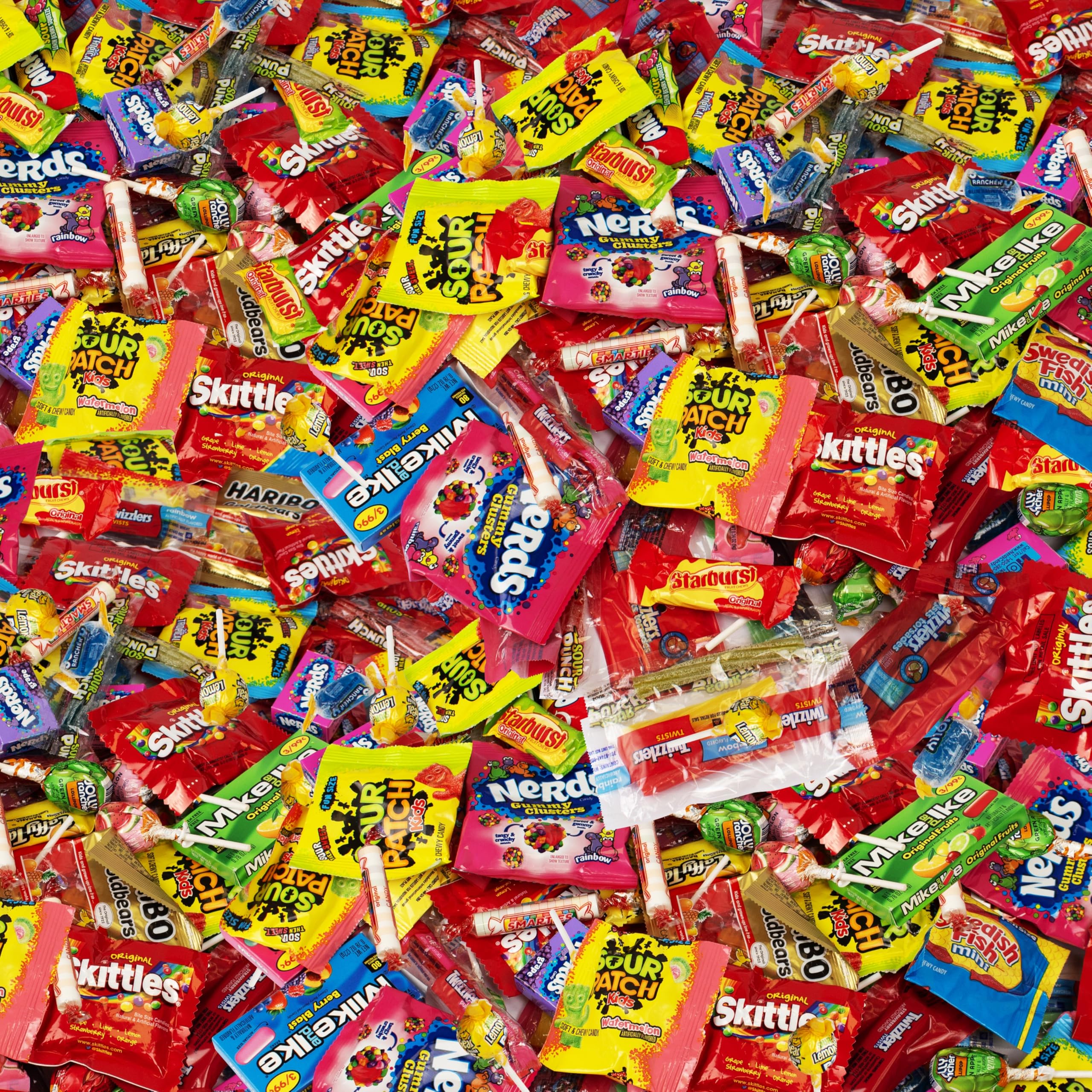 Bulk Candy Variety Pack – 5 LB Ultimate Assorted Fruit Flavored Candies, Chews And Gummies, Individually Wrapped Party Candy For Birthdays, Piñatas, Classrooms, Office Treats And Everyday Snacking