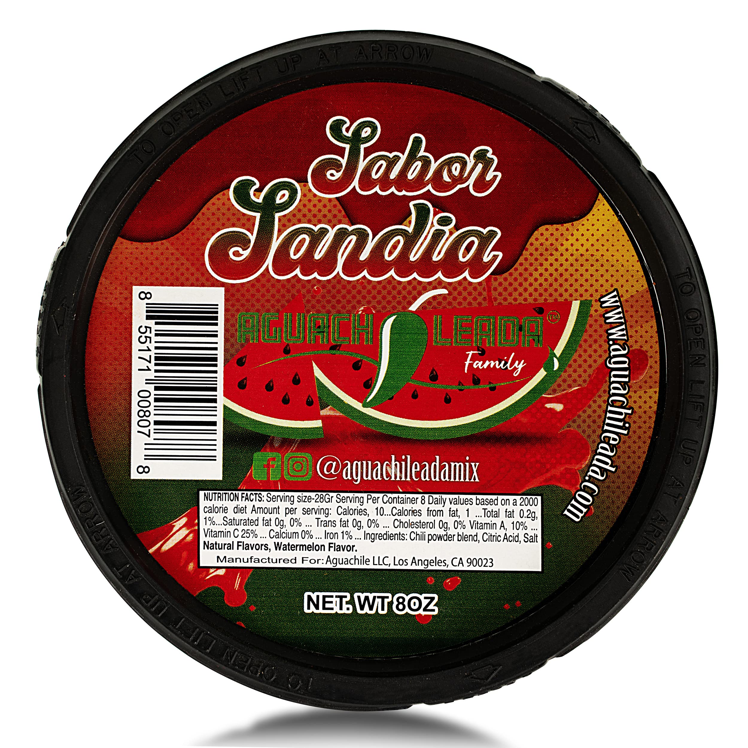 Original Aguachile Flavor Aguachileada Chamoy Dip 8 oz (1 PC) Rim Dip for Drinks Cocktails and Aguachileada!