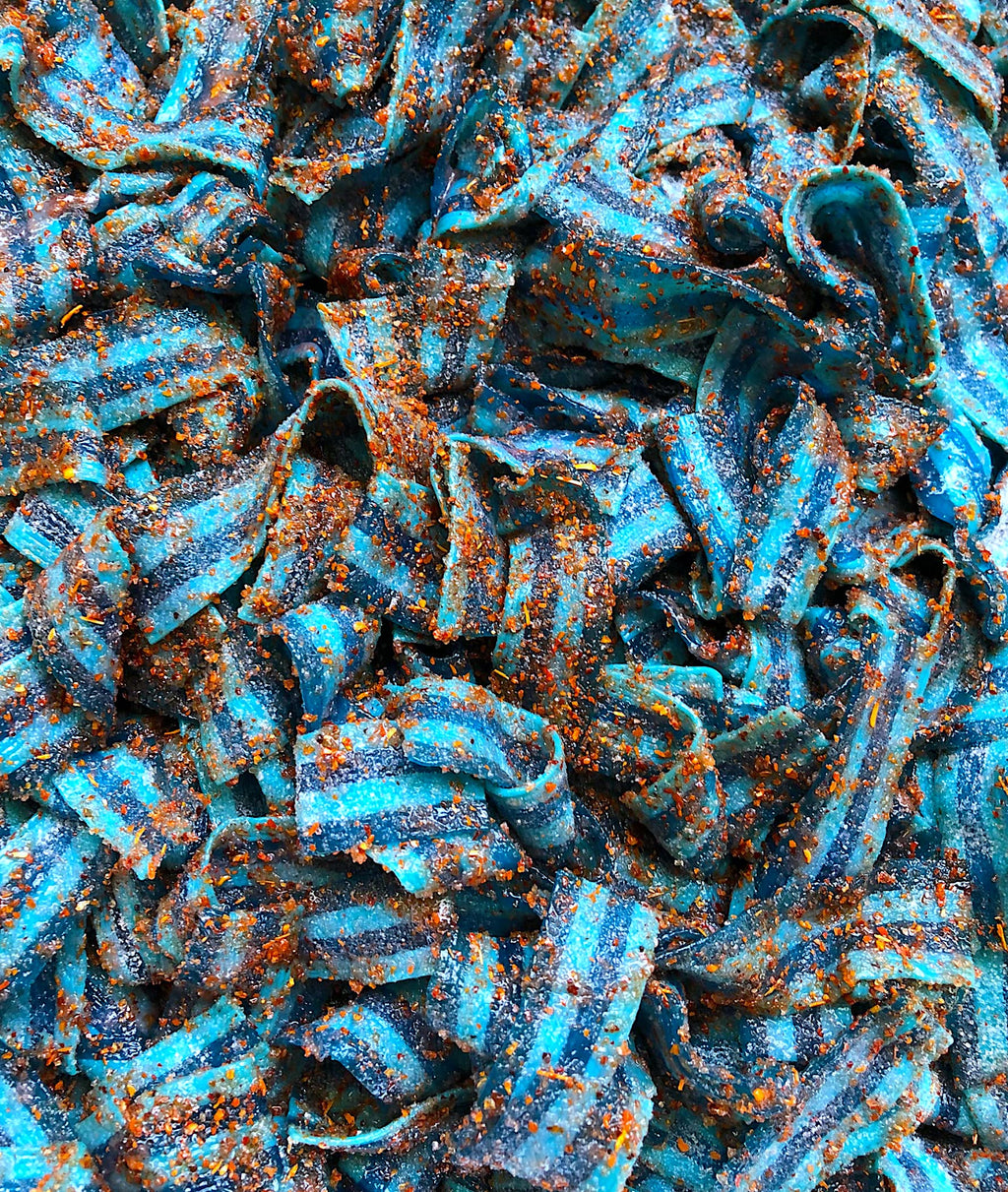Lilys Chilies, Sour and Chili Chewy Candy (Chili Strawberry Belts)