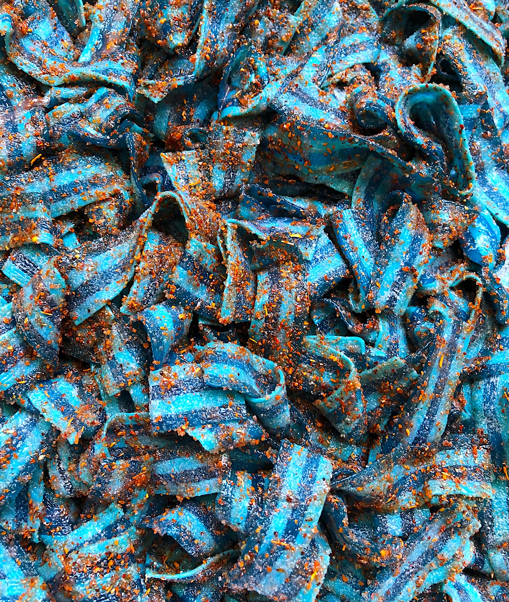 Lilys Chilies, Sour and Chili Chewy Candy (Chili Strawberry Belts)